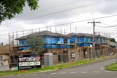 Photograph - Digital image, Marilyn Smith, Watsonia Road unit development , 2016, 24/05/2016