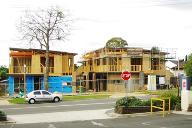Photograph - Digital image, Marilyn Smith, Watsonia Road unit development , 2016, 24/05/2016