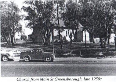 Photograph - Digital image, All Saints Church of England, Greensborough, 1950s