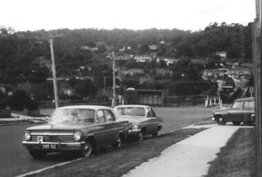 Photograph - Digital image, Cars on Flintoff Street Greensborough, 1976c
