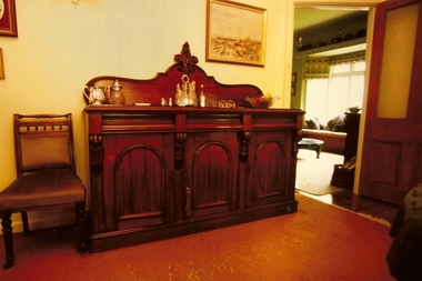 Photograph - Digital image, June Roberts, Sideboard at Blackjack, 1957_