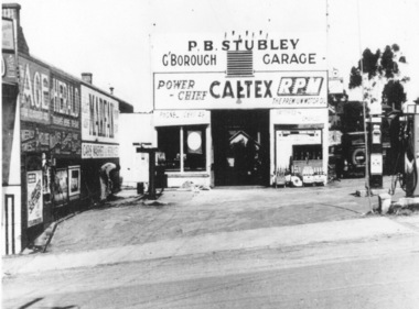 Photograph - Digital Image, Stubley Garage, 1946_