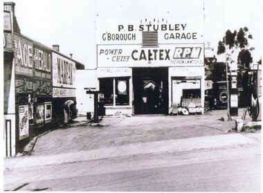 Photograph - Digital Image, Stubley Garage, 1946_
