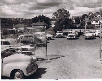 Photograph - Digital Image, Stubley Garage Car Yard, 1951_