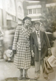 Photograph - Digital Image, Dorothy and Eric Barclay at the Show, 1949_