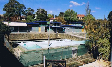 Photograph - Digital image, Frank Solomon, Greensborough Swimming Pool 4, 2012c