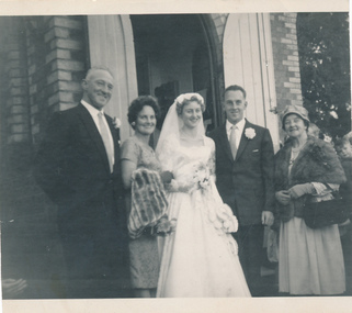 Photograph - Digital Image, Partington Family, Wedding of Elinor Partington and Kevin Rowe, 1960_05