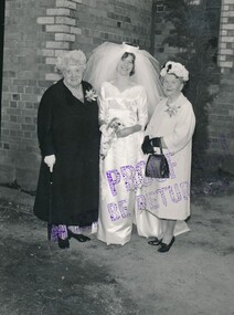 Photograph - Digital Image, Partington Family, Wedding of Gary and Bev Partington 1964, 1964_