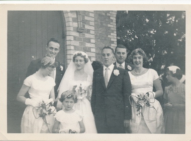 Photograph - Digital Image, Partington Family, Wedding of Elinor Partington and Kevin Rowe, 1960_05