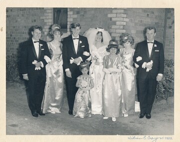 Photograph - Digital Image, Partington Family, Wedding of Gary and Bev Partington 1964, 1964_10
