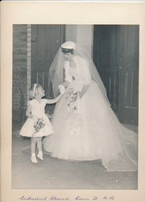 Photograph - Digital Image, Partington Family, Wedding of Faye Partington and Eric Fort 1957, 1957_