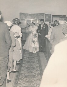 Photograph - Digital Image, Partington Family, Wedding of Faye Partington and Eric Fort 1957, 1957_