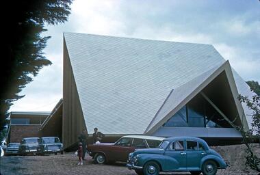 Photograph - Digital Image, R. Max Neumann, Greensborough Methodist Church First Service in February 1966, 1966_02