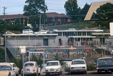 Photograph - Digital Image, R. Max Neumann, Greensborough Pool 1970, 1970_02