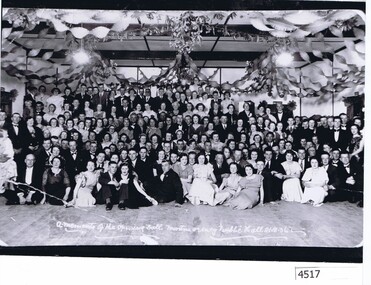 Photograph, A memento of the Opening Ball, Montmorency Public Hall, 21.8.36, 21/08/1936