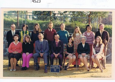 School Photograph - Digital Image, Greensborough Primary School Gr2062 1973 Staff, 1973_