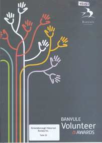 Folder, Banyule volunteer awards, 10/05/2017