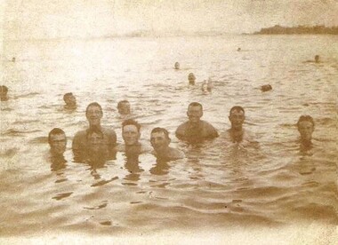 Photograph - Digital Image, Beach scenes, Moascar Isolation Camp, Egypt 1916, 30/06/1916
