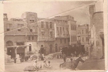 Photograph - Digital Image, Street scene, Egypt 1916, 1916_