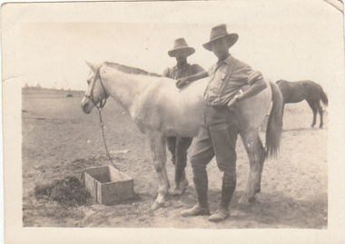 Photograph - Digital image, Charles Marshall et al, 8th Light Horseman, 1917_