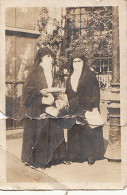 Photograph - Digital image, Charles Marshall et al, Two bints (Arab women), 1917_