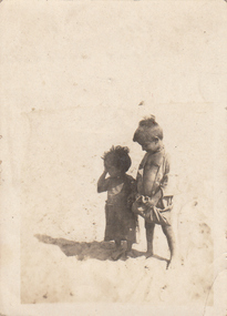 Photograph - Digital image, Charles Marshall et al, Arab children, 1917_