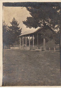 Photograph - Digital image, Charles Marshall et al, Victorian country grandstand, 1920_