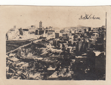 Photograph - Digital image, Charles Marshall et al, Bethlehem, 1918_