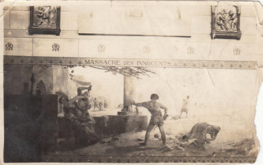 Photograph - Digital image, Charles Marshall et al, Church at Mataria. Fresco 4, 1917_