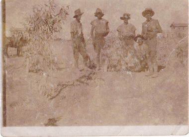 Photograph - Digital image, Charles Marshall et al, Graves of 3 soldiers, 3rd Australian Machine Gun Squadron, A Troop 1, 31/10/1917