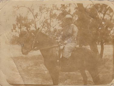 Photograph - Digital image, Charles Marshall et al, Horsewoman in Victoria, 1920_