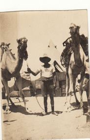 Photograph - Digital image, Charles Marshall et al, Imperial Camel Corps 1918, another Aussie, 1918_