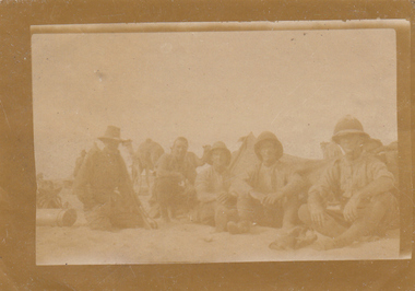 Photograph - Digital image, Charles Marshall et al, Imperial Camel Corps 1918, 1918_