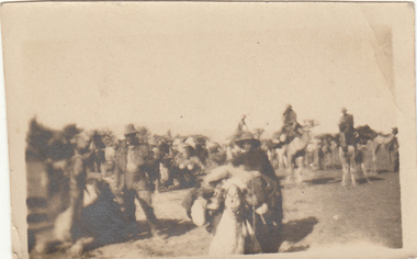 Photograph - Digital image, Charles Marshall et al, Imperial Camel Corps 1918, Australians, 1918_