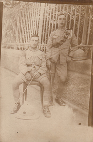 Photograph - Digital image, Charles Marshall et al, Portrait of troops, 1917-1918