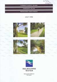 Book, Lower Plenty River concept plan: resource document, 1992_07