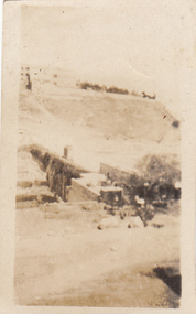 Photograph - Digital image, Charles Marshall et al, Ruins below a modern building, 1917_