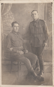 Photograph - Digital image, Charles Marshall et al, Stowell Marshall, 3rd Light Horse Machine Gun Squadron, 1917_