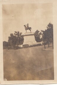 Photograph - Digital image, Charles Marshall, Statue of Pasha Muhammad Ali, Opera Square, Cairo, 1917_