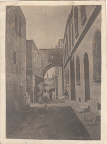 Photograph - Digital image, Charles Marshall et al, Street scene, unknown location, 1917_