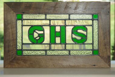 Sign - Leadlight Sign, Marilyn Smith, GHS Leadlight, 28/02/2017