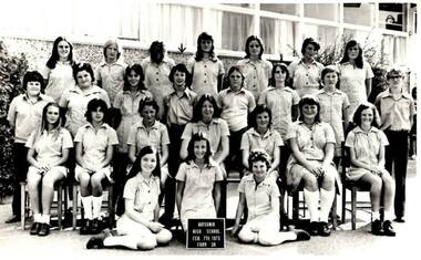 School Photograph - Digital Image, Watsonia High School WaHIGH 1975 Form 3A, 1975_