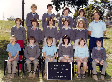 School Photograph - Digital Image, Watsonia High School WaHIGH 1982 Year 8-9TV, 1982_