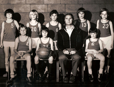 School Photograph - Digital Image, Watsonia Heights Primary School WH4935 Basketball Club 1978, 1978_
