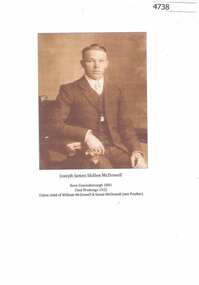 Photograph -  Digital Image, Bruce McDowell, Joseph James Skillen McDowell, 1900c