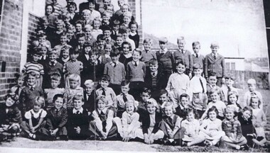 Photograph - Digital Image, Children at St Mary's 1954 - Gr1539, 1954_