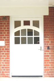 Photograph - Digital image, Marilyn Smith, Mont Park: Central Block [door detail], 30/07/2017