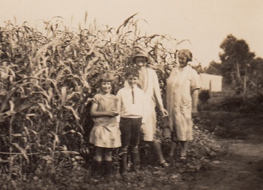 Photograph - Digital Image, Cherel Sartori, Claude Amiet at Kell's Cottage 1920s, 1920c
