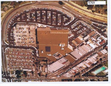 Aerial Photograph, Greensborough Plaza Aerial View, 1979c