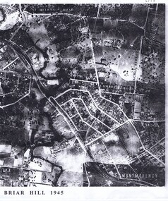 Aerial Photograph, Briar Hill 1945, 1945_